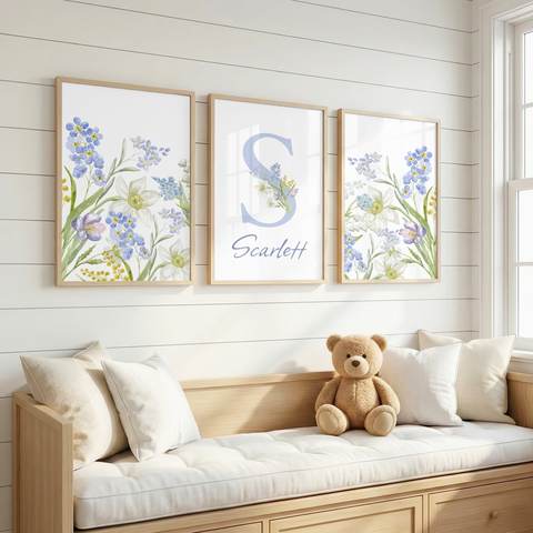 Forget-Me-Not Name Set