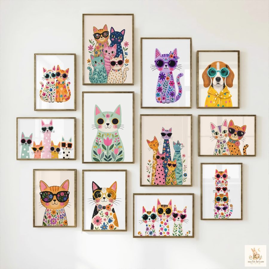 Cats Prints bundle