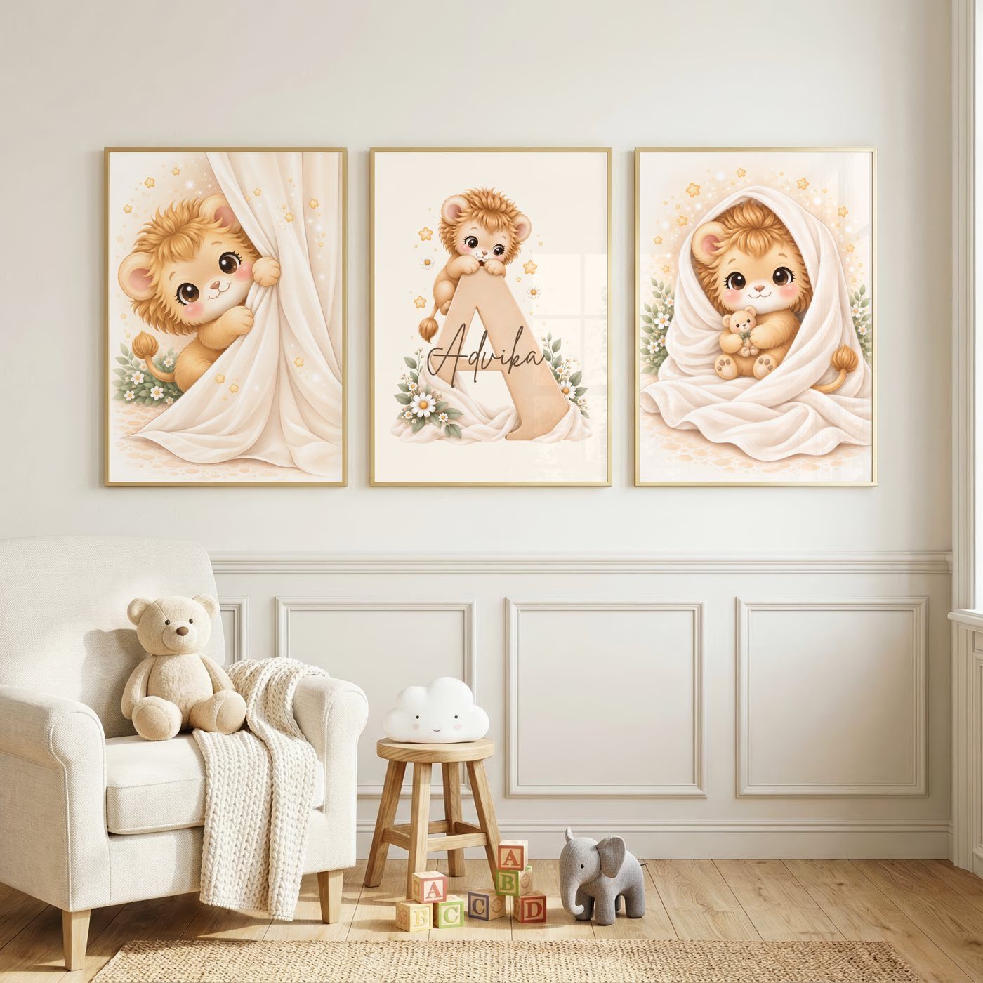 Little Lion Name Set bundle