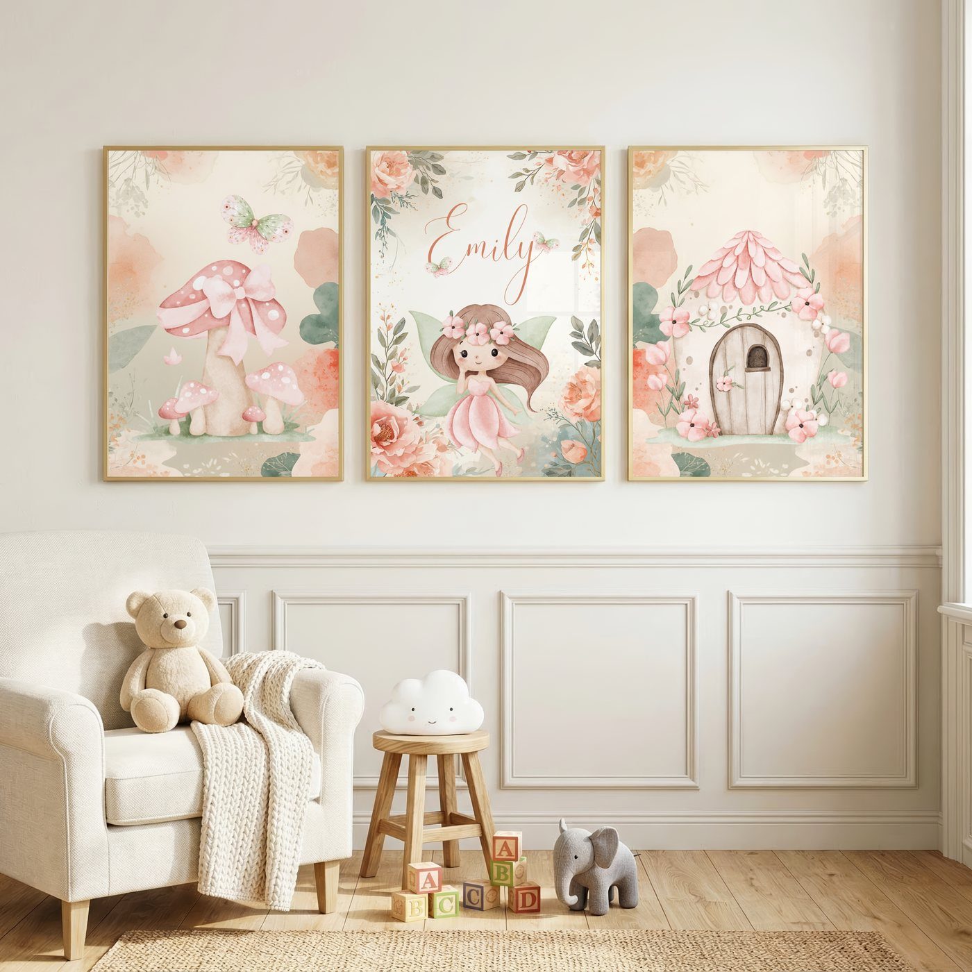 Peach Fairy Name Set bundle