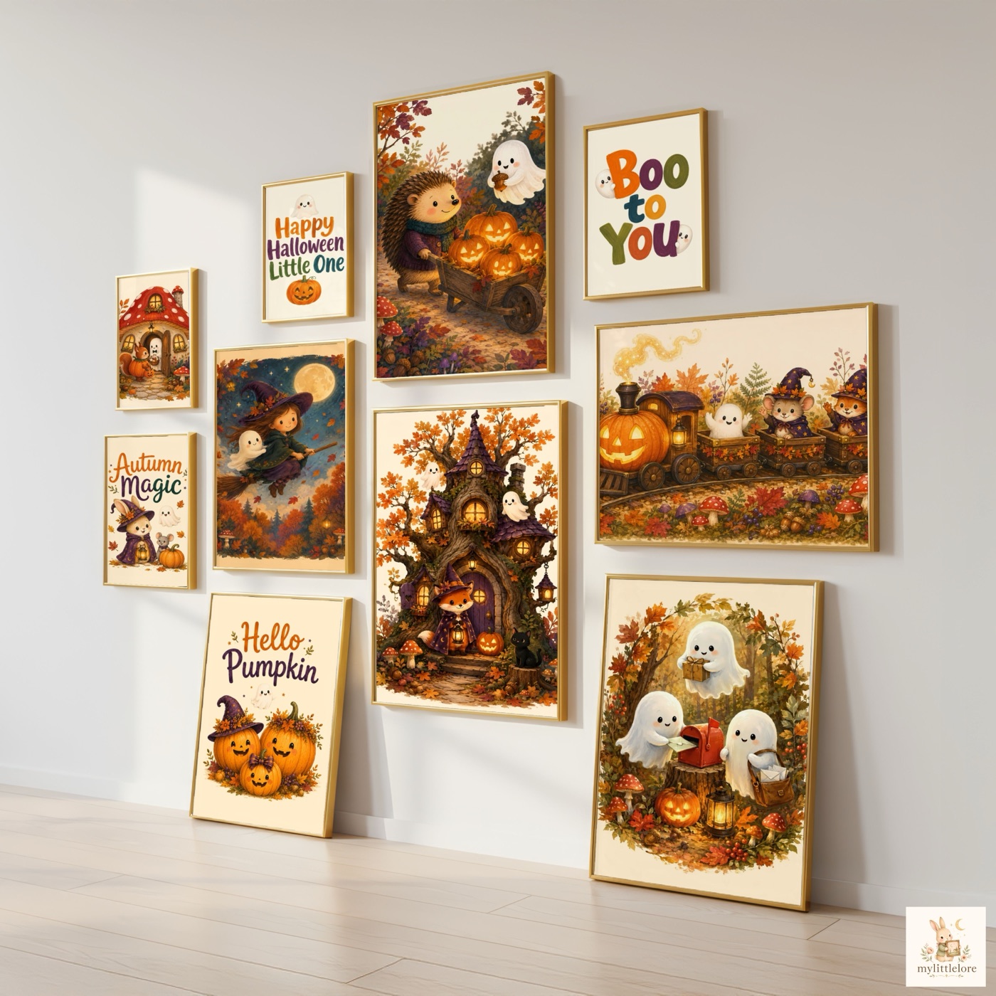 Woodland Halloween bundle